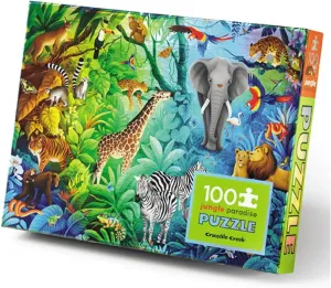 100 Piece Holographic Jungle Paradise Puzzle