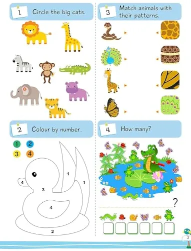 1001 Ultimate Brain Booster Activities for 3 to 6 Years Old Kids |Enhance the Child Mind with Cognitive Excellence with Interactive Activity Book