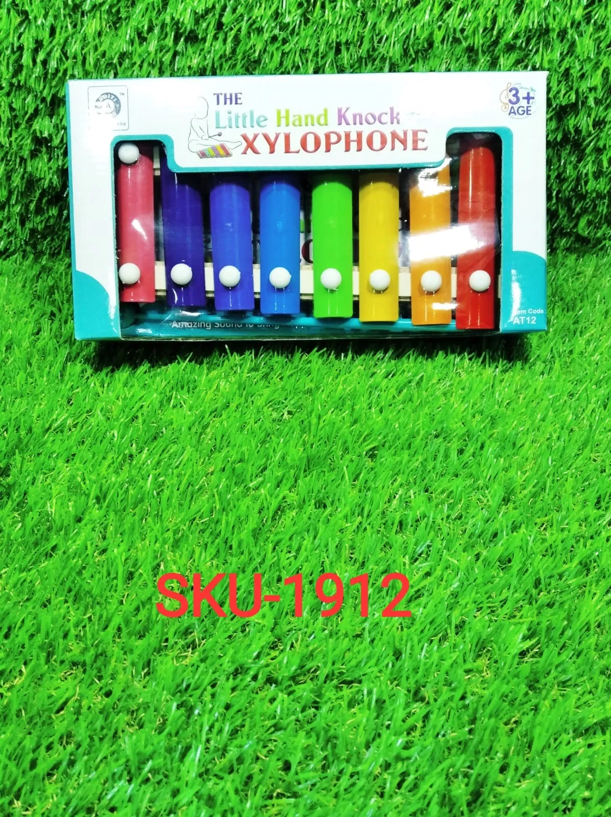 1912 Wooden Xylophone Musical Toy for Children (MultiColor)