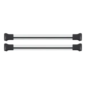 1997-2005 Mercedes M ML Class W163 Roof Rack Cross Bars Silver