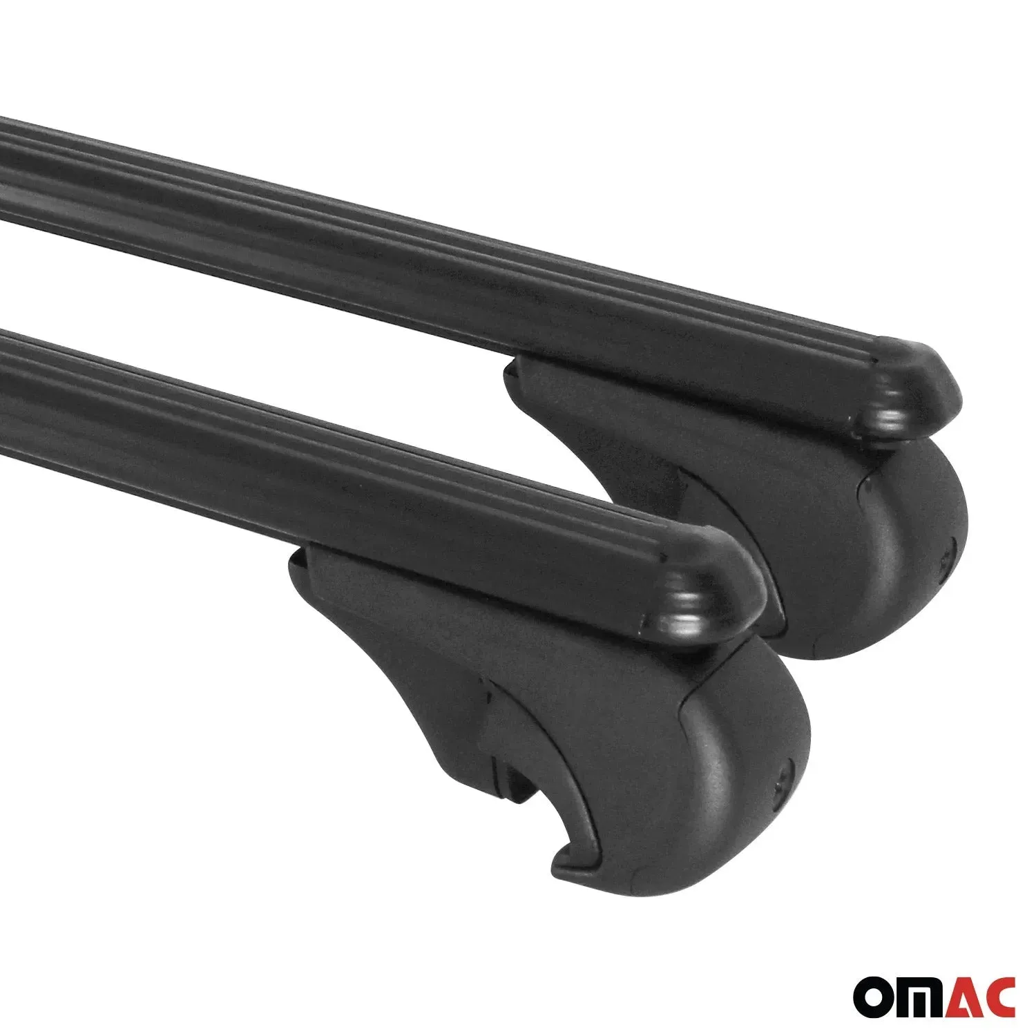 2000-2005 VW Jetta A4 Wagon Roof Rack Cross Bars Black