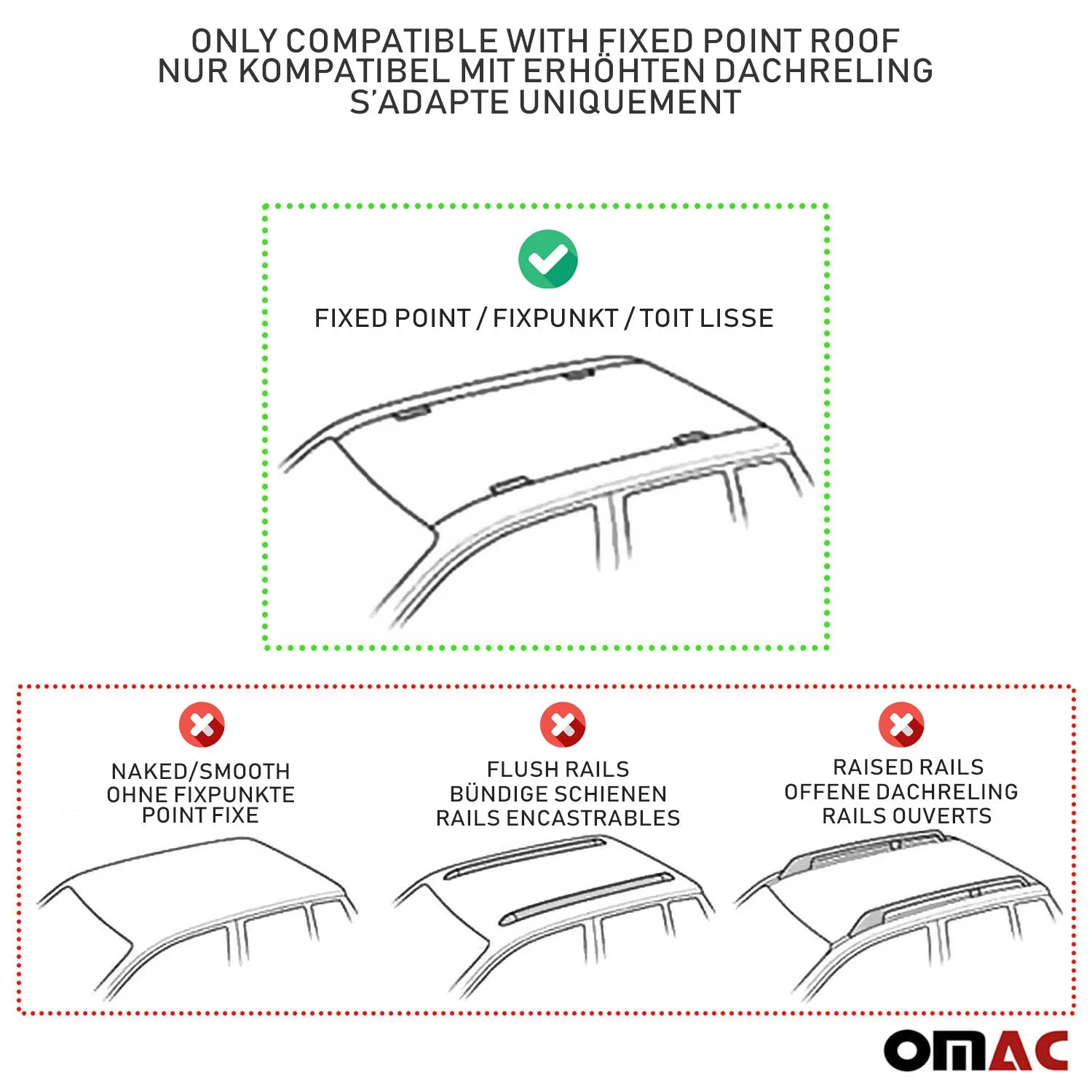 2000-2006 BMW 3 Series E46 Touring Roof Rack Cross Bars Black