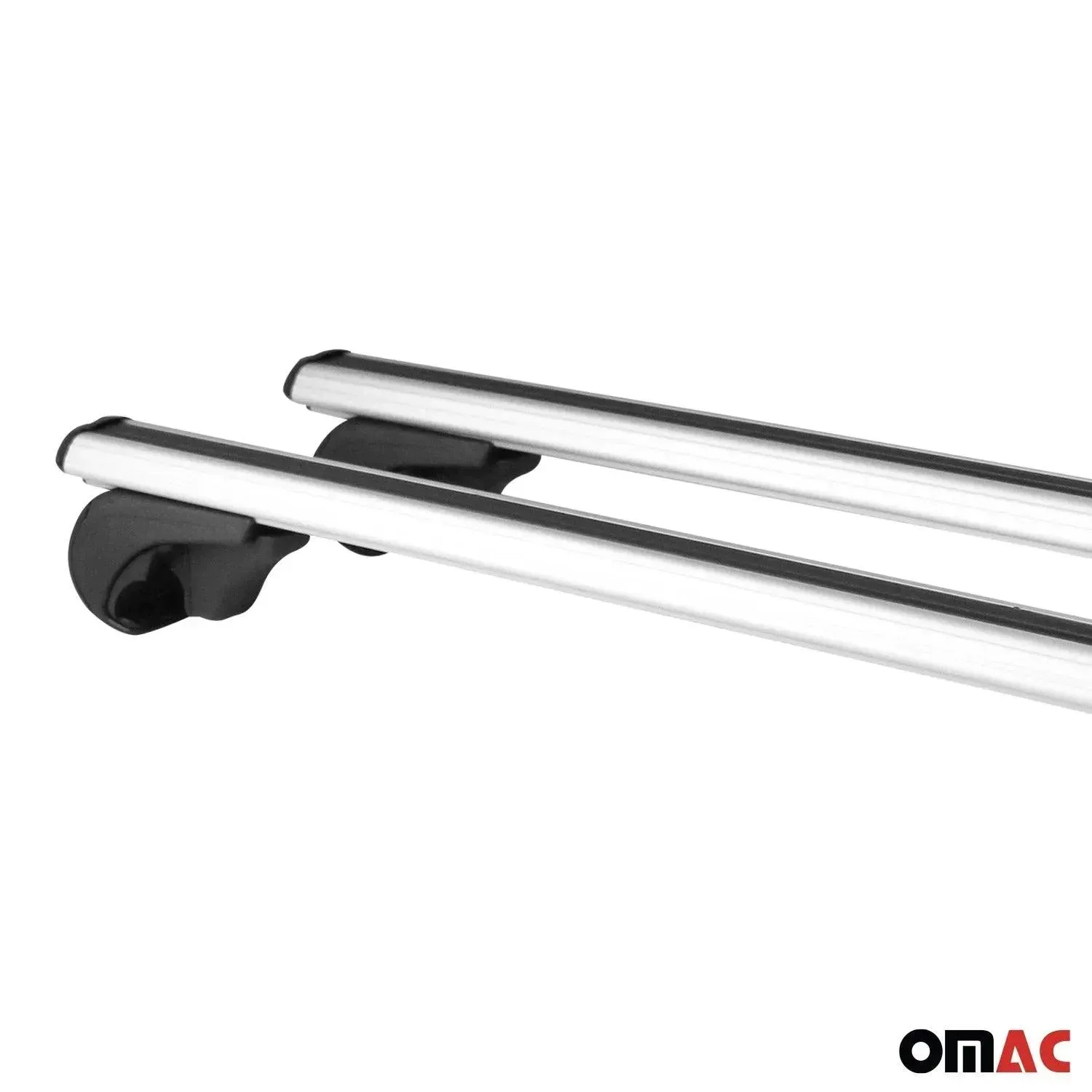2001-2009 Mercedes C Class S203 Wagon Roof Rack Cross Bars Silver