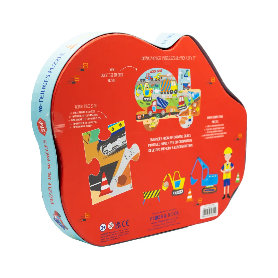 40 Piece Jigsaw - Construction