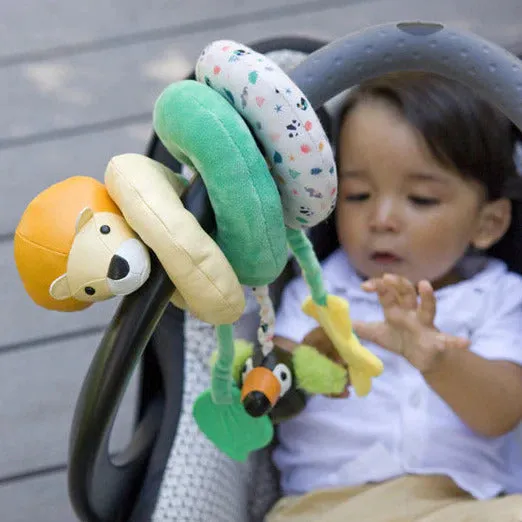 Activity Spiral for Cot, Pushchair or Car Seat - Jungle