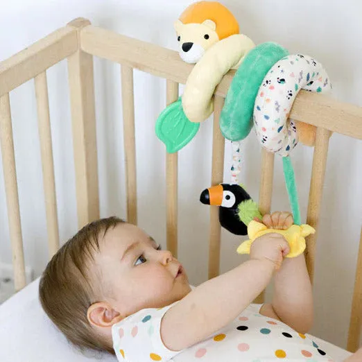 Activity Spiral for Cot, Pushchair or Car Seat - Jungle
