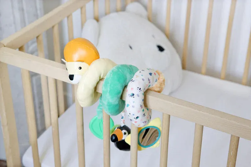 Activity Spiral for Cot, Pushchair or Car Seat - Jungle