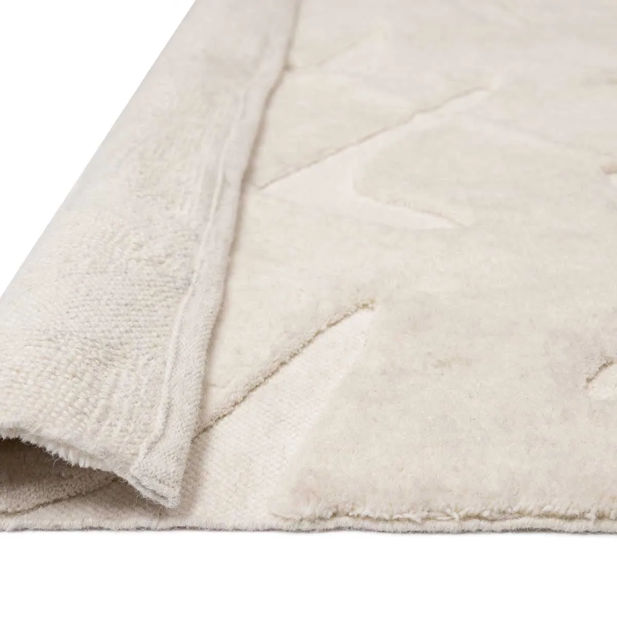 Akkira Abstract Washable Wool Rug