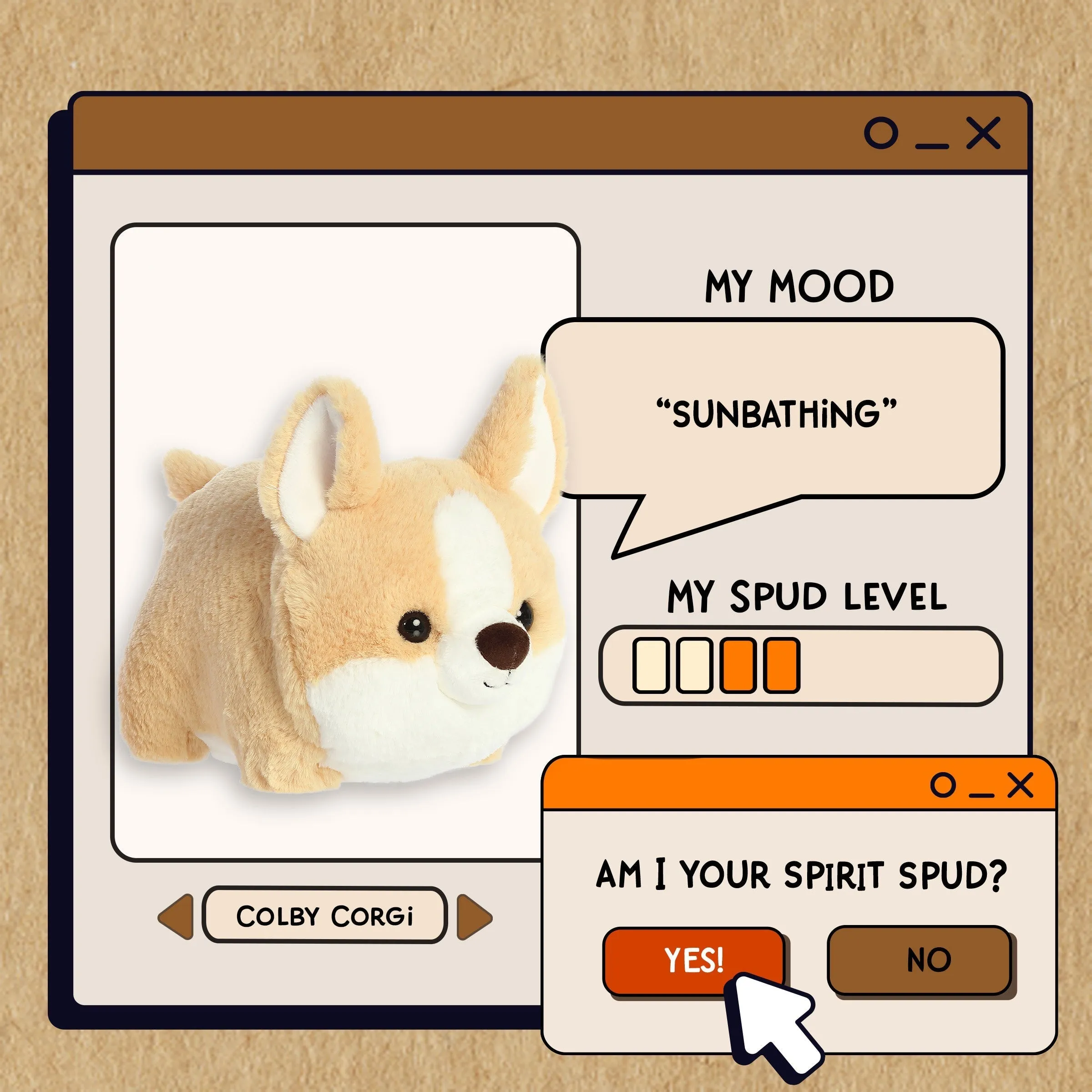 Aurora® - Spudsters™ - 10" Colby Corgi™