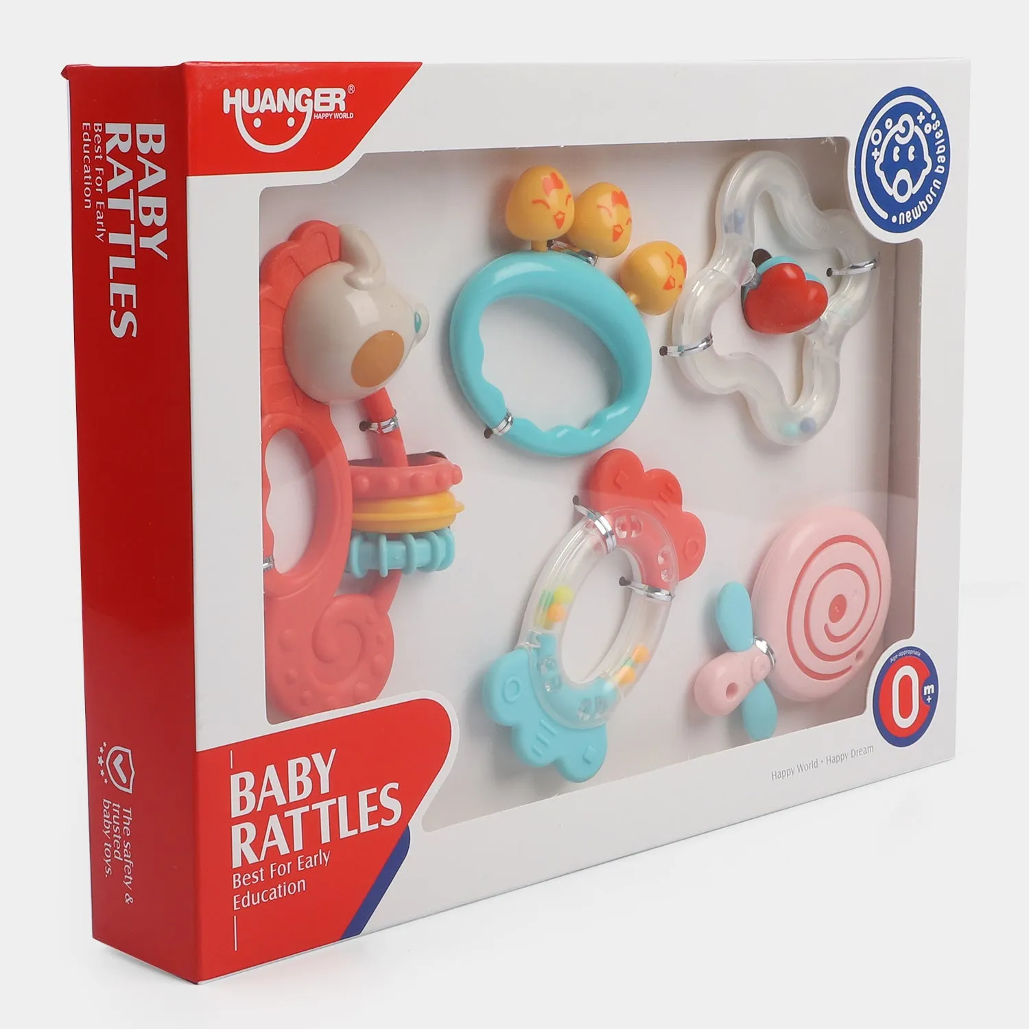 Baby Rattles Toy 05Pcs | 0M 