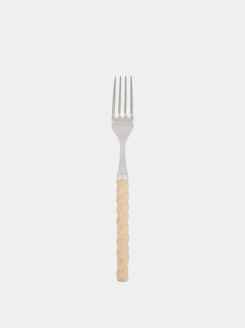 Beige Rope Dessert Fork