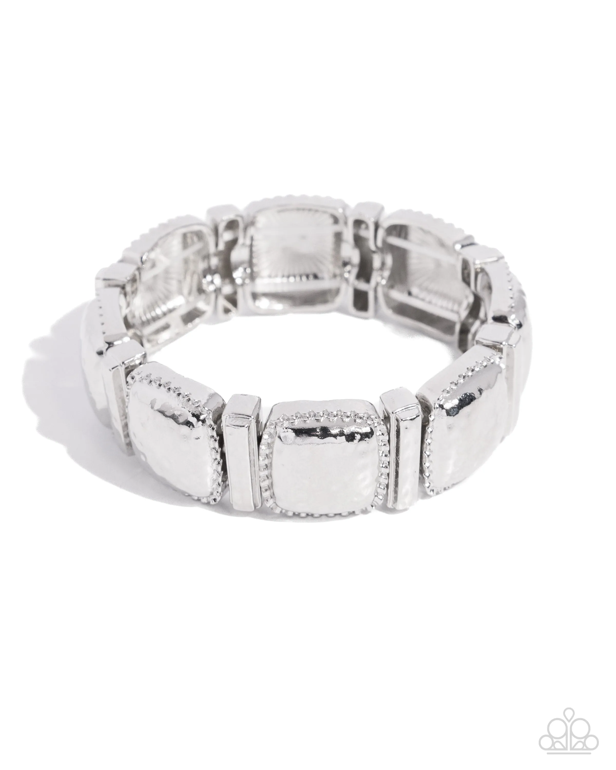 Bracelets Textured Tranquility - Silver B214