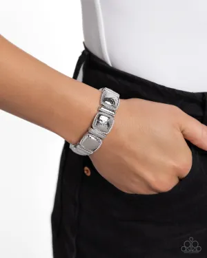 Bracelets Textured Tranquility - Silver B214