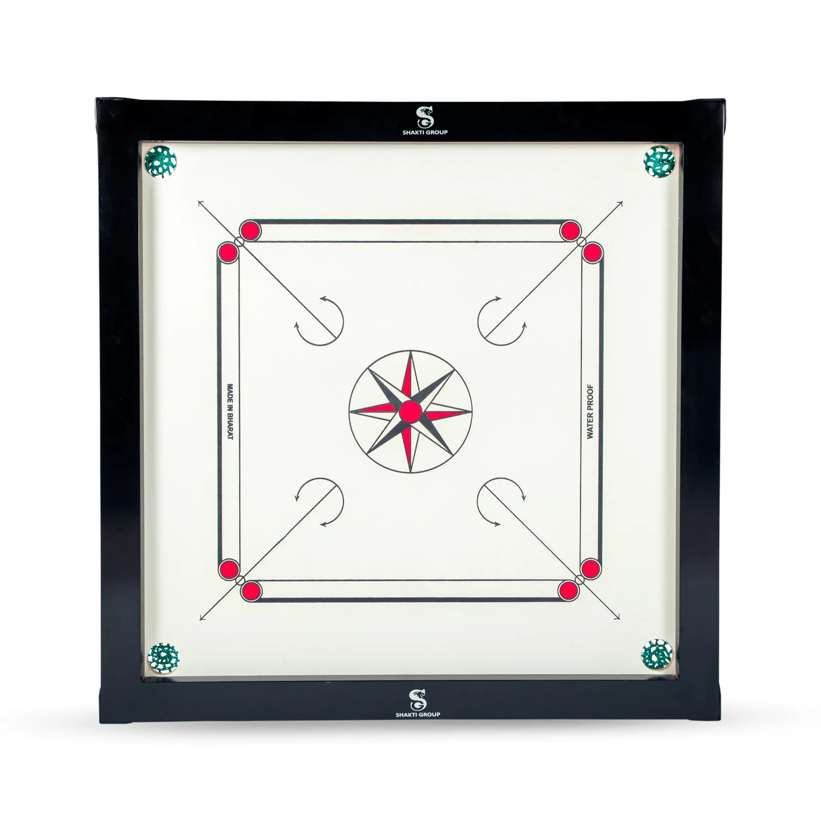 Carrom Board with Accessories (34.5" x 34.5") Free Shipping
