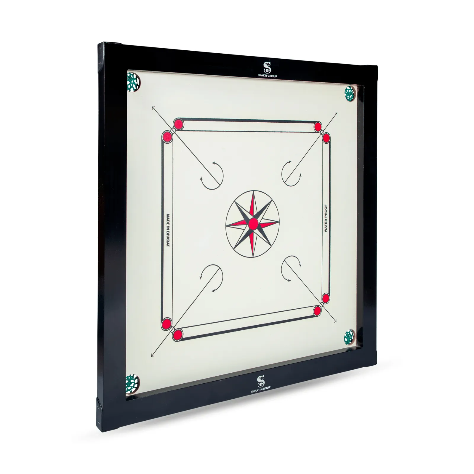 Carrom Board with Accessories (34.5" x 34.5") Free Shipping