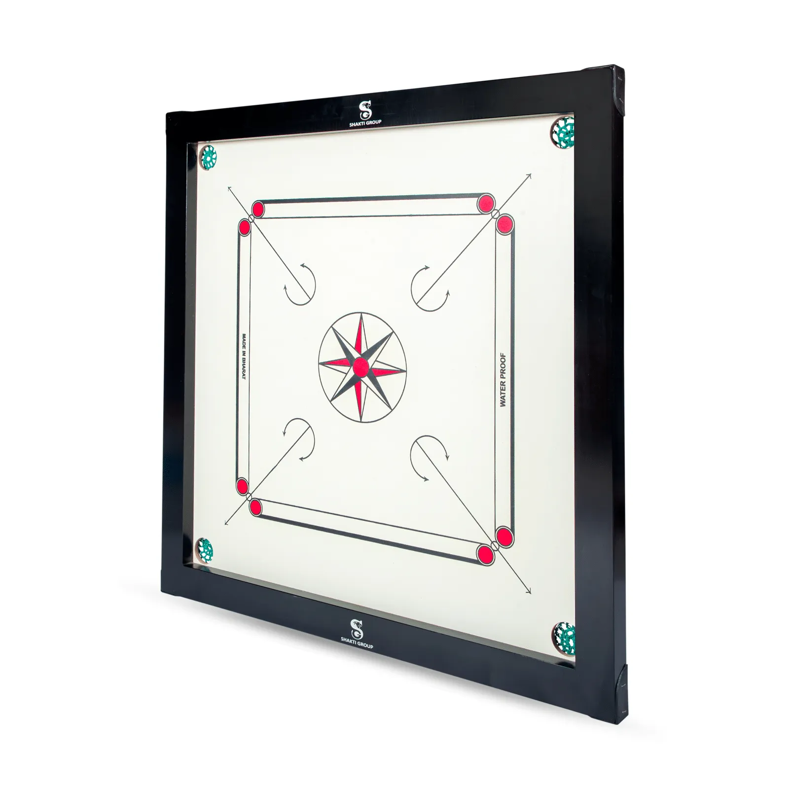 Carrom Board with Accessories (34.5" x 34.5") Free Shipping