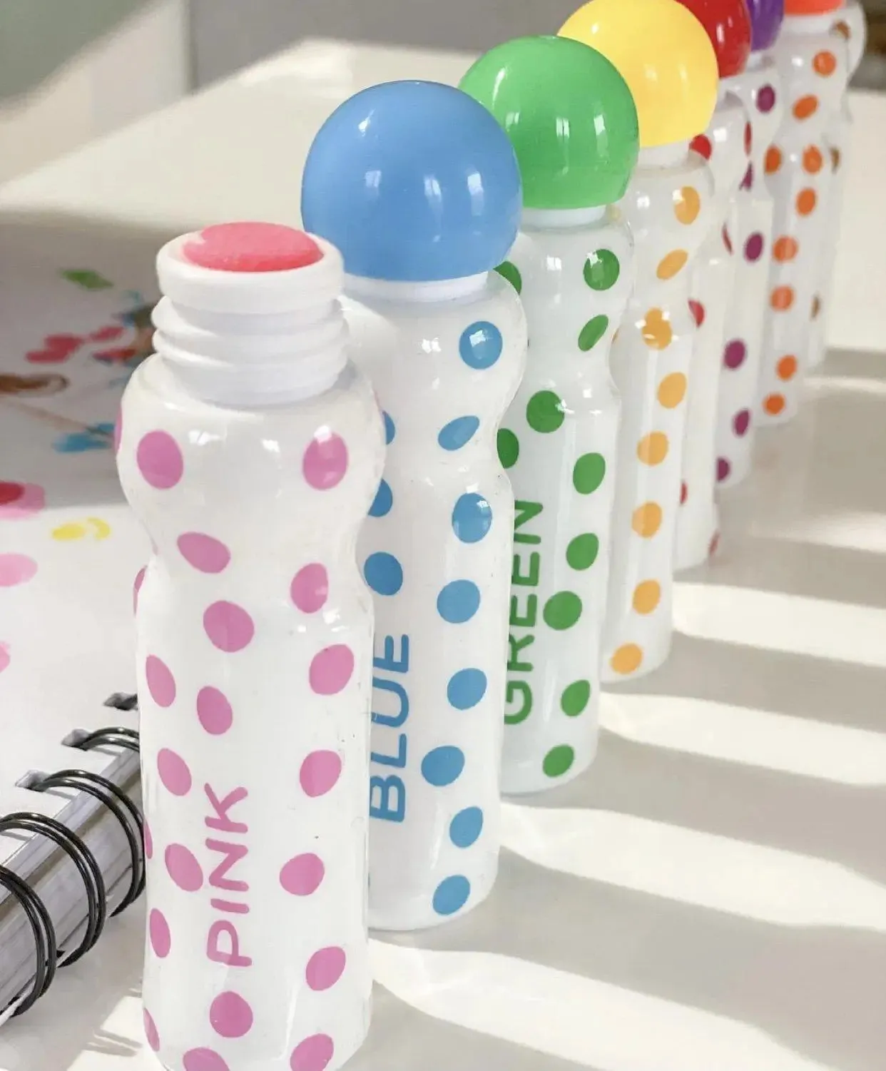 Castle & Kite Spot and Dot Marker Pack Easy Grip and Mess Free