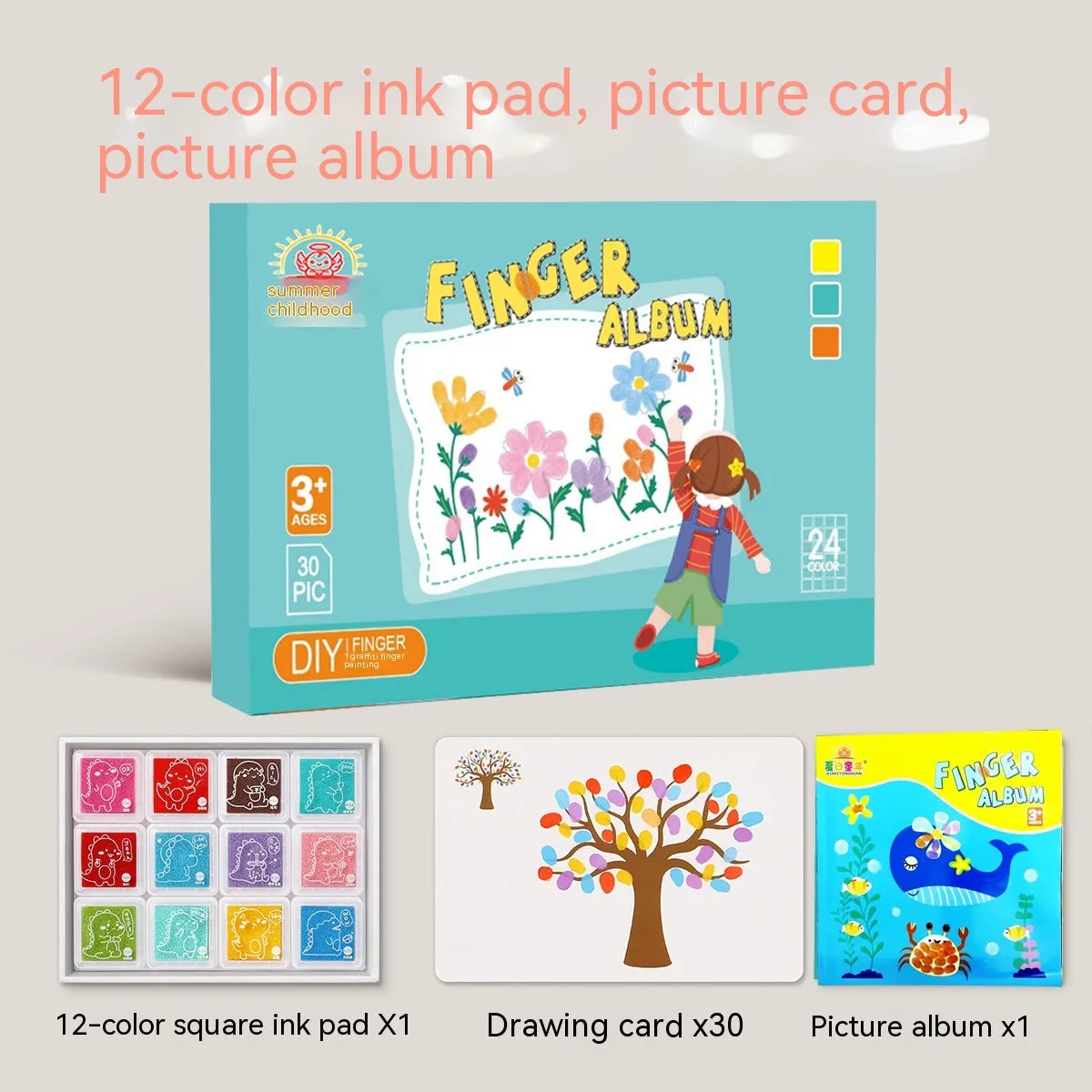 Children's Graffiti Crayola Washable Finger Paints , Toddler Arts & Crafts Supplies, Gifts for Kids, Ages 1, 2, 3