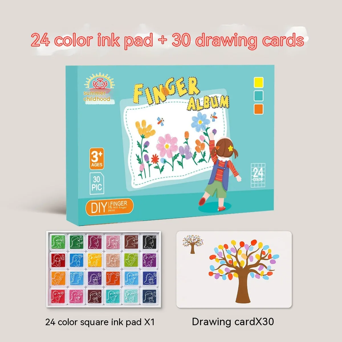Children's Graffiti Crayola Washable Finger Paints , Toddler Arts & Crafts Supplies, Gifts for Kids, Ages 1, 2, 3