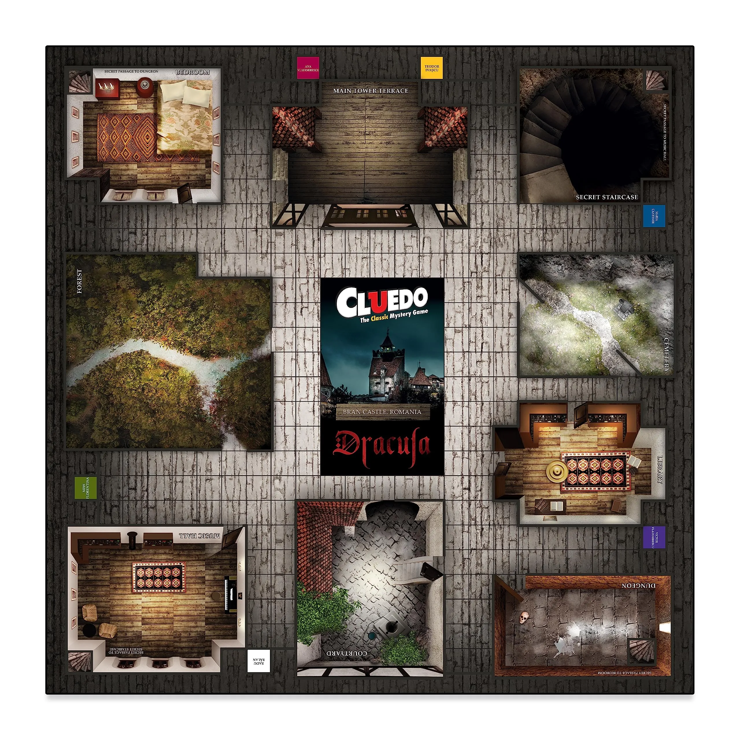 Cluedo: Dracula Edition - Board Game