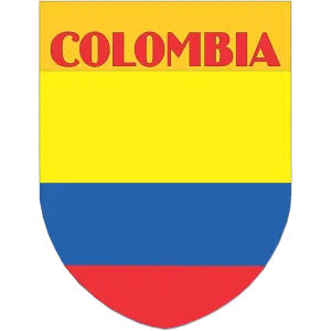 Colombia Flag Shield Style