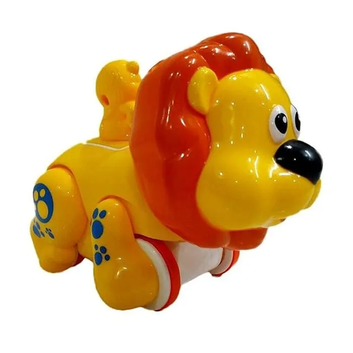 Colourful Press and Go Friction Animal