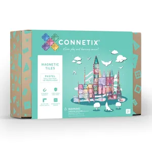 Connetix Magnetic Tiles 106 Piece Pastel Ball Run