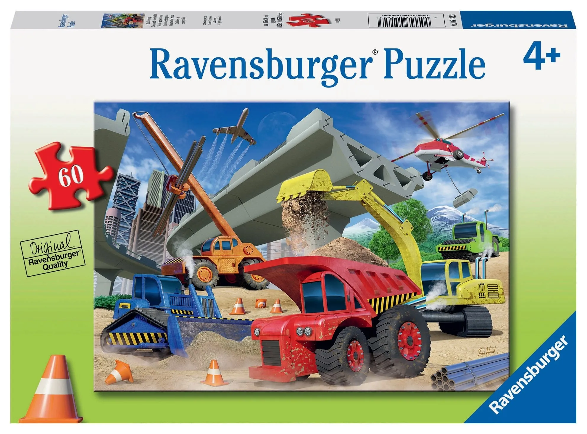 Construction Trucks 60 pc Puzzle