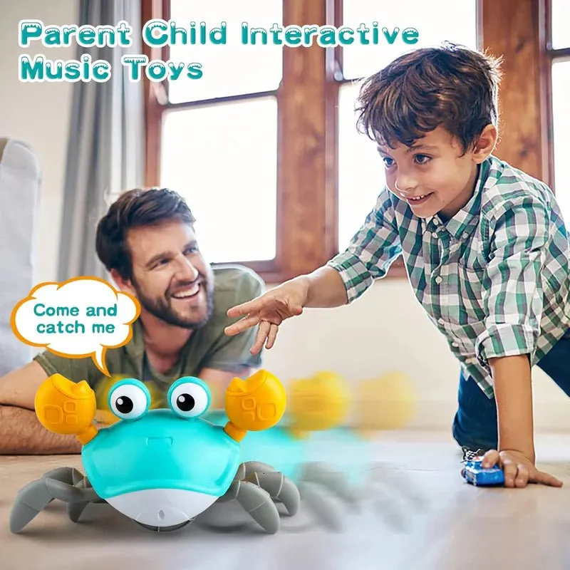 Crawling Crab Friends Fun Interactive Baby Sensory Toy