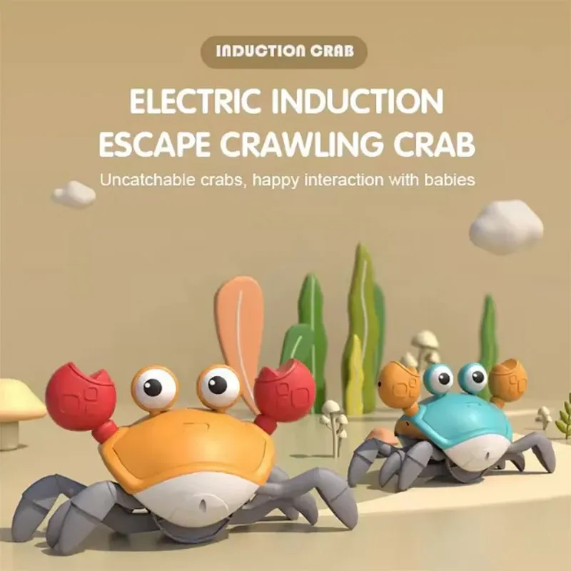Crawling Crab Friends Fun Interactive Baby Sensory Toy