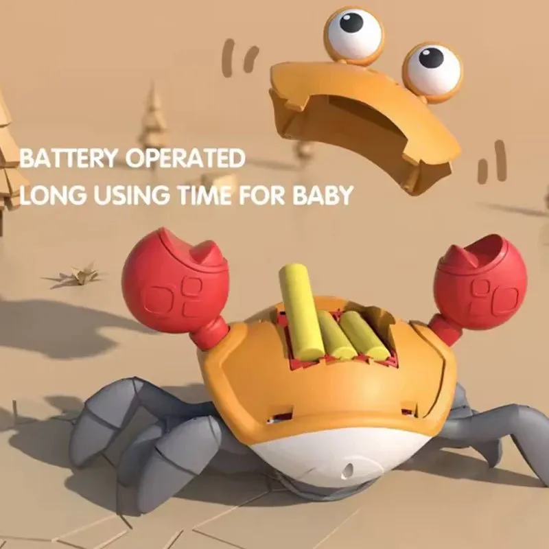 Crawling Crab Friends Fun Interactive Baby Sensory Toy