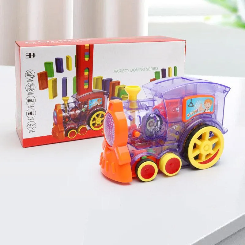 DominoTrain™ – Automatic Domino Laying Train Toy for Kids