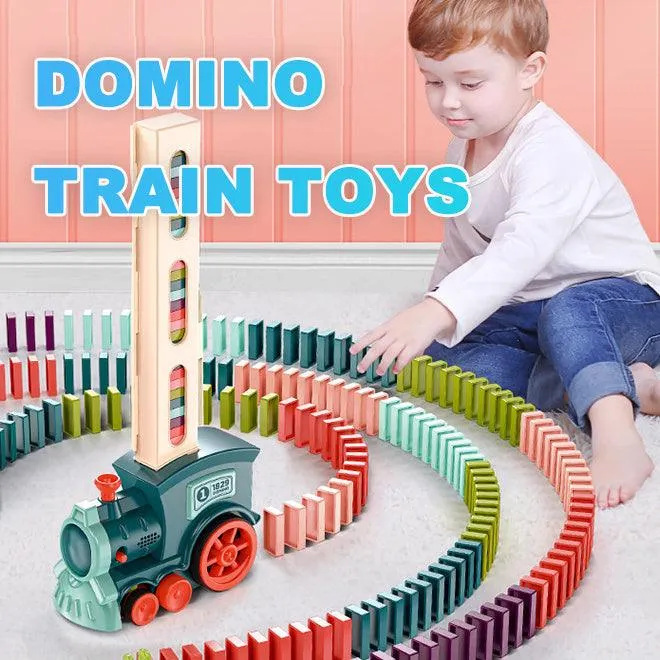 DominoTrain™ – Automatic Domino Laying Train Toy for Kids