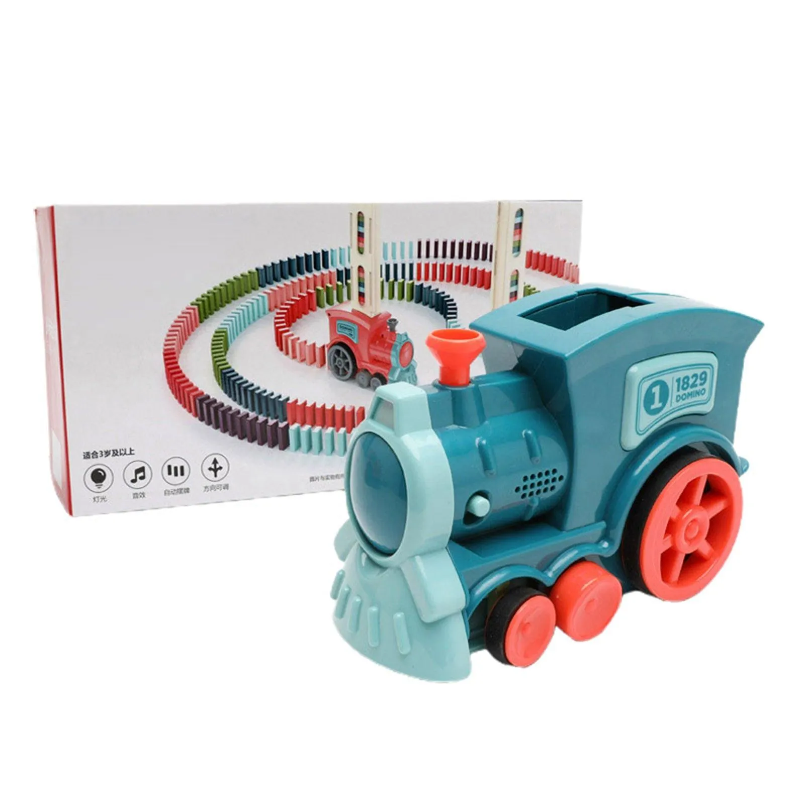 DominoTrain™ – Automatic Domino Laying Train Toy for Kids