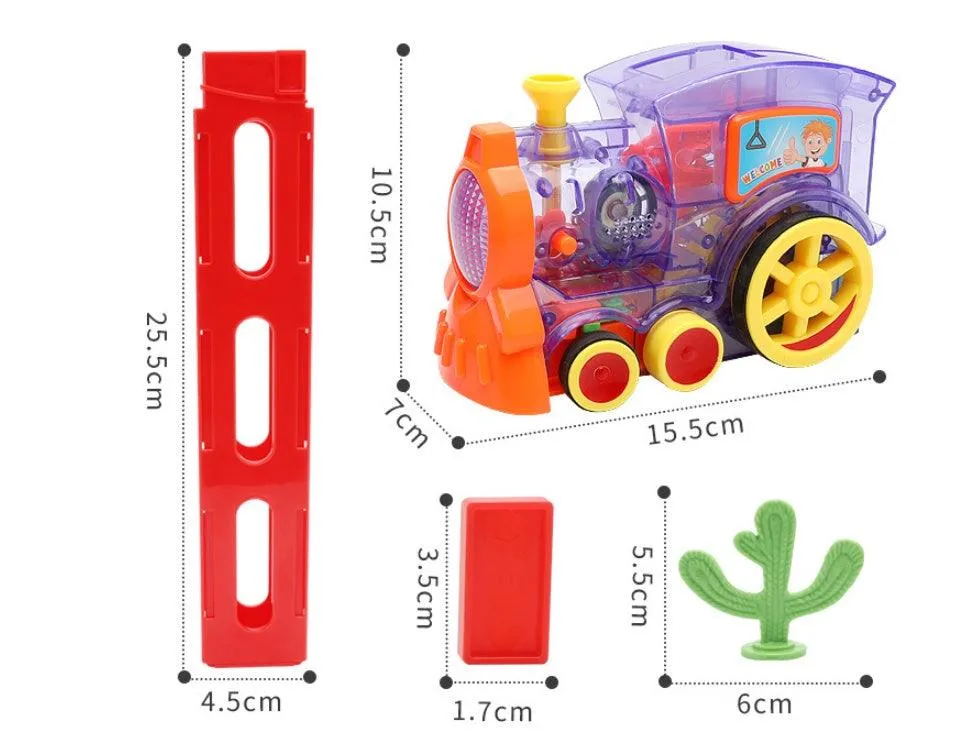 DominoTrain™ – Automatic Domino Laying Train Toy for Kids