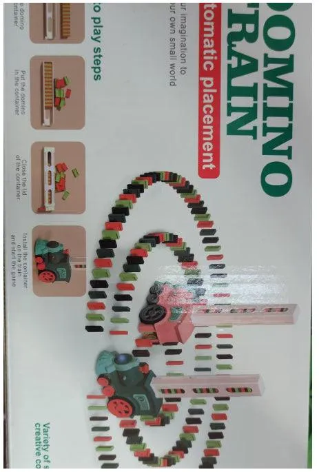 DominoTrain™ – Automatic Domino Laying Train Toy for Kids