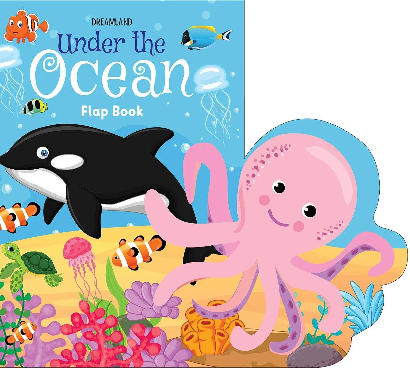 Dreamland Flap Books Combo - An Interactive & Activity Book For Kids - Pack of 4 Books(English)