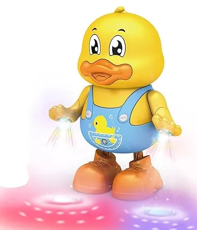 Electric Dancing Funny Duck With Light & Music