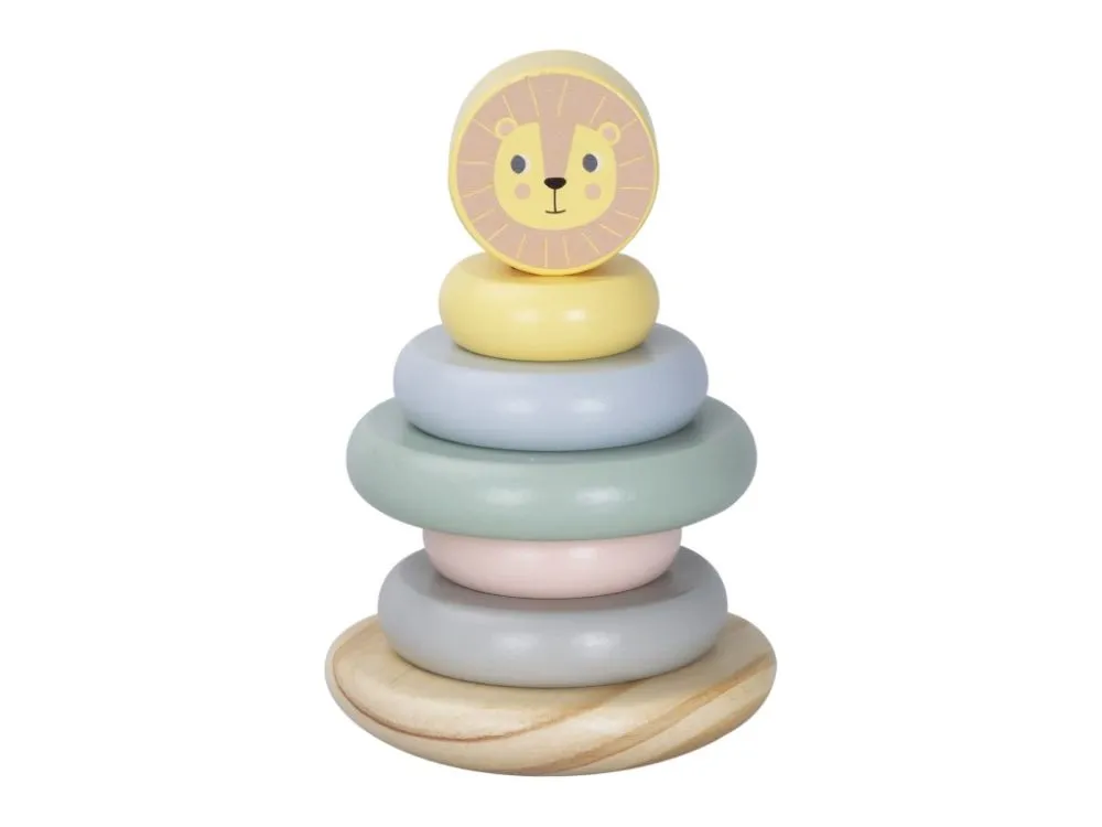 Elis Design Stapelbarer Ringturm - Löwe