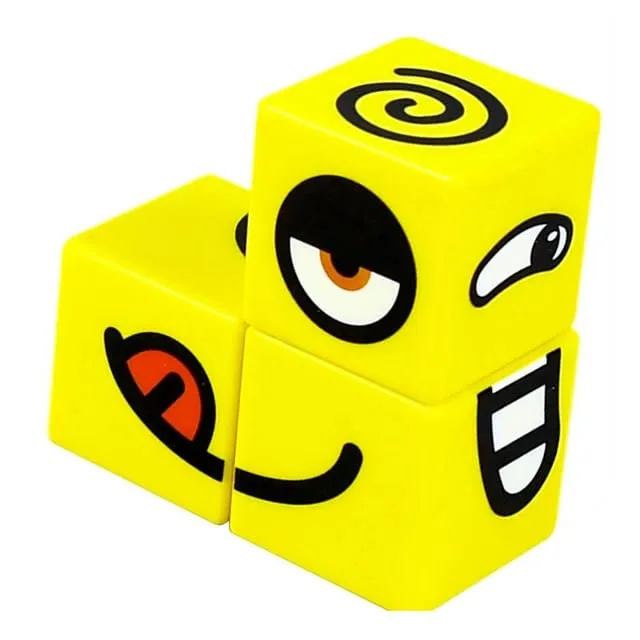 Emoji Face Changing Cube Challenge - 2 Players