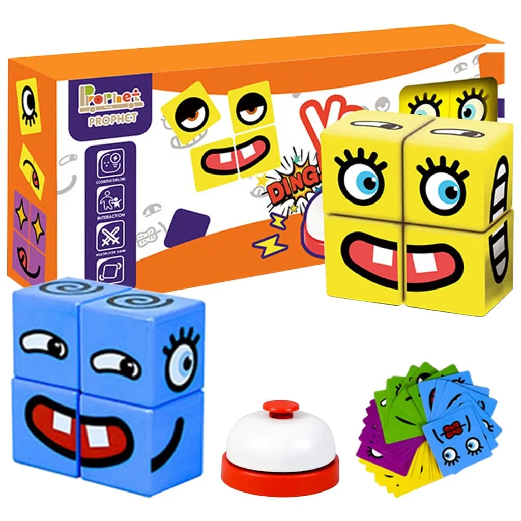 Emoji Face Changing Cube Challenge - 2 Players