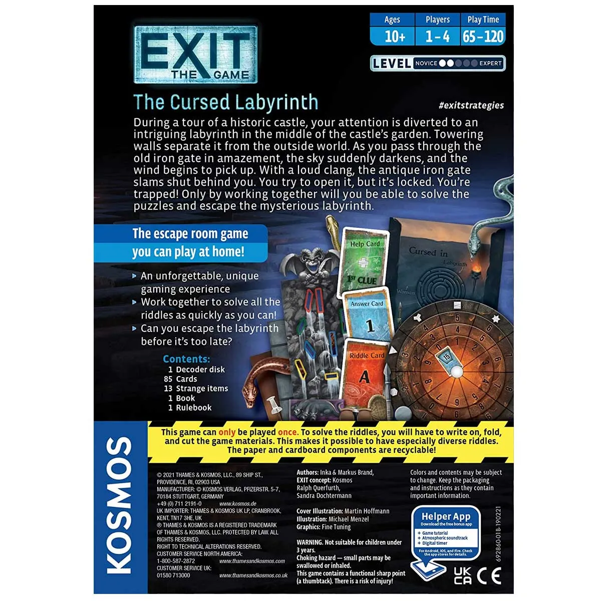 Exit The Game - The Escape Room Series By Thames & Kosmos