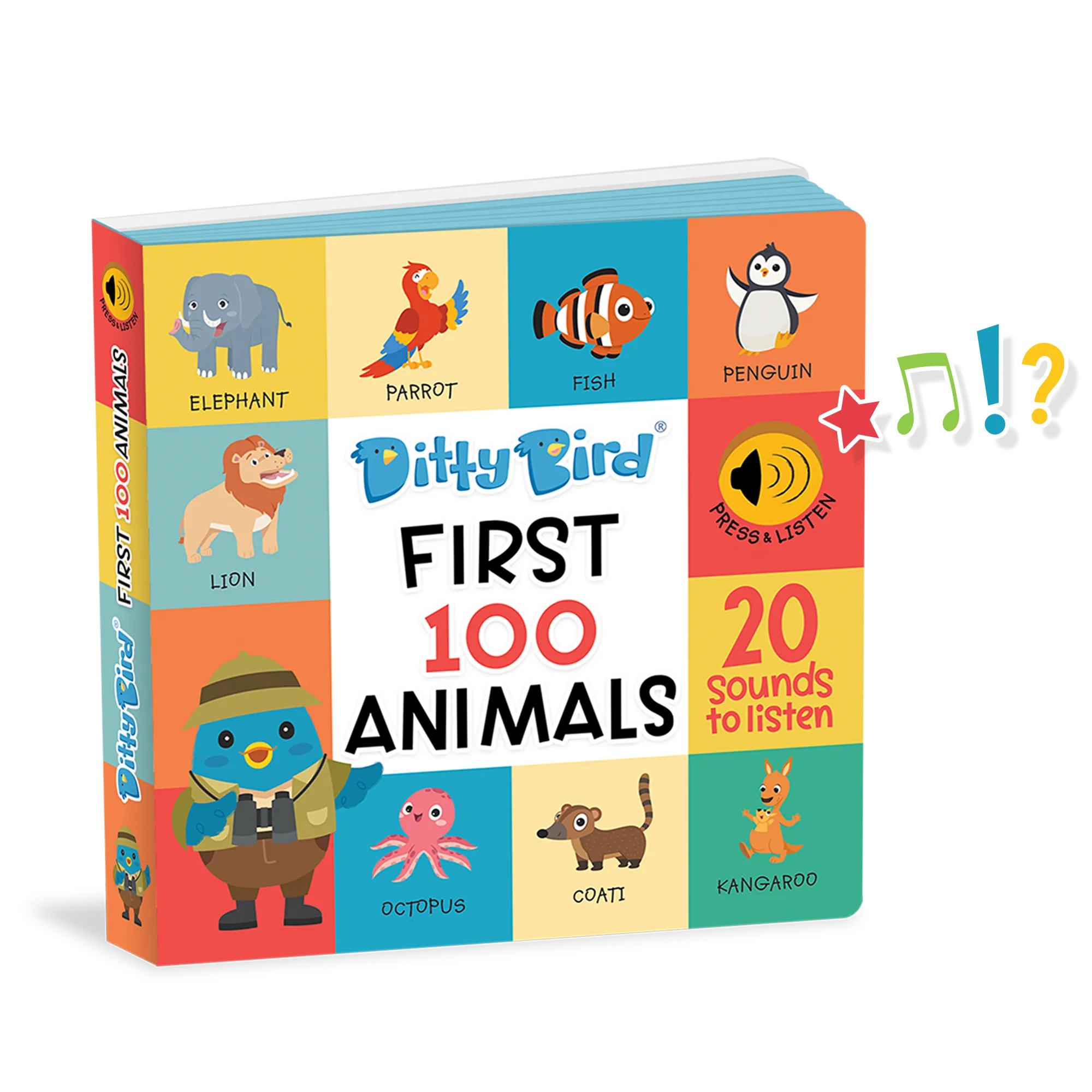 First 100 Animals Sound Book