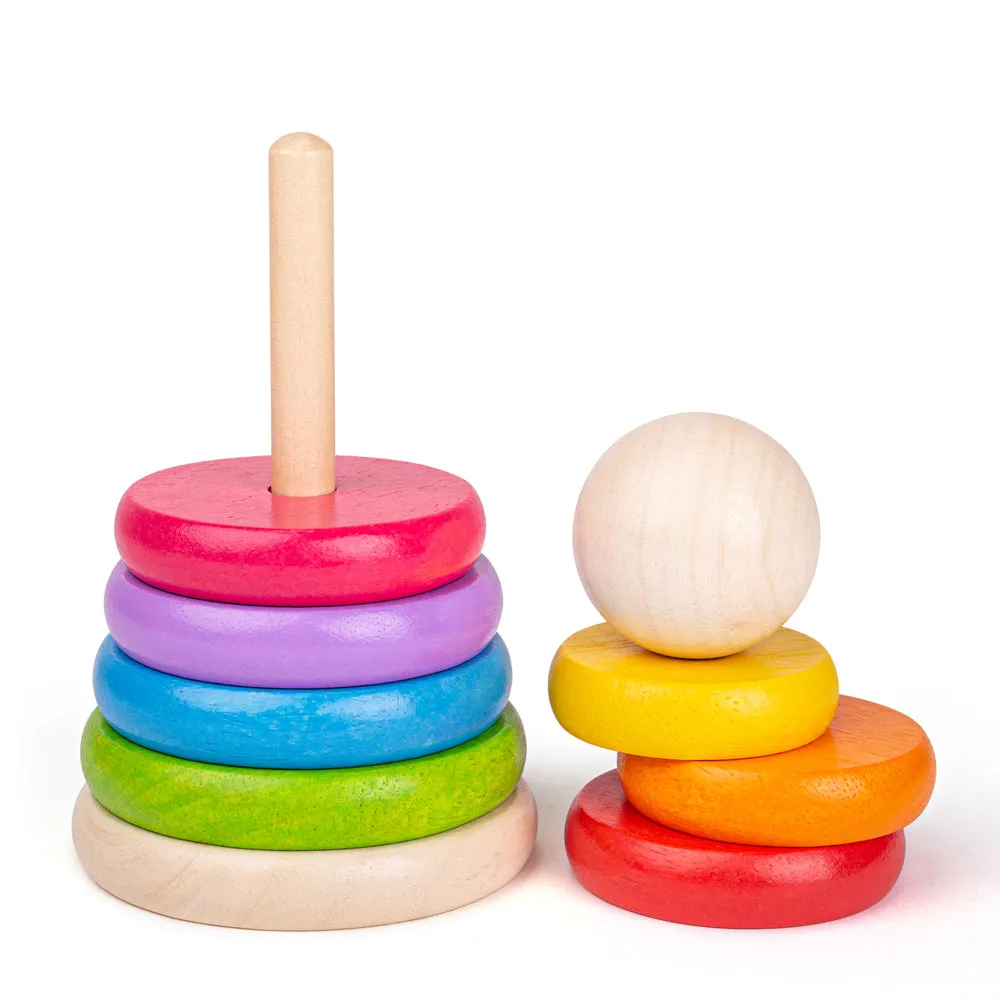 First Rainbow Stacker