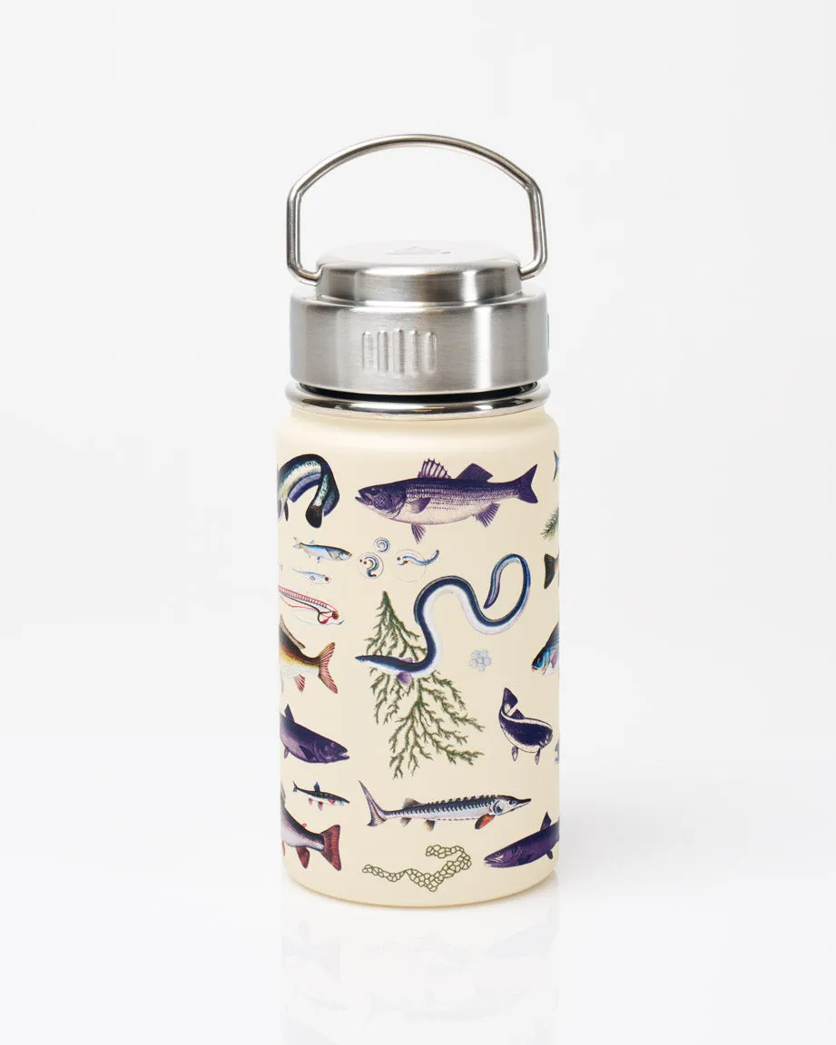 Freshwater Fish 12 oz Steel Bottle