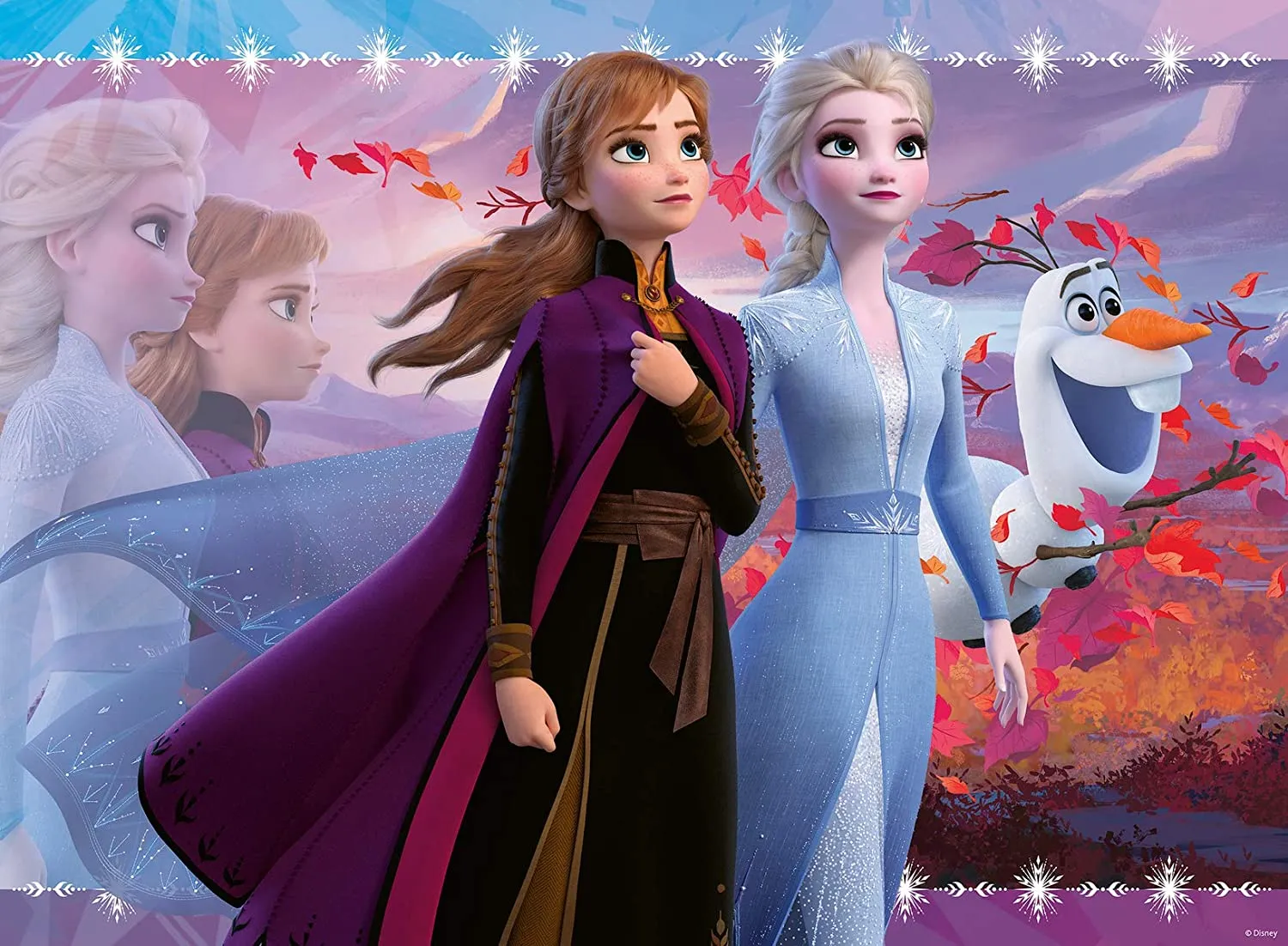 Frozen 2: Strong Sister 100 Piece Puzzle