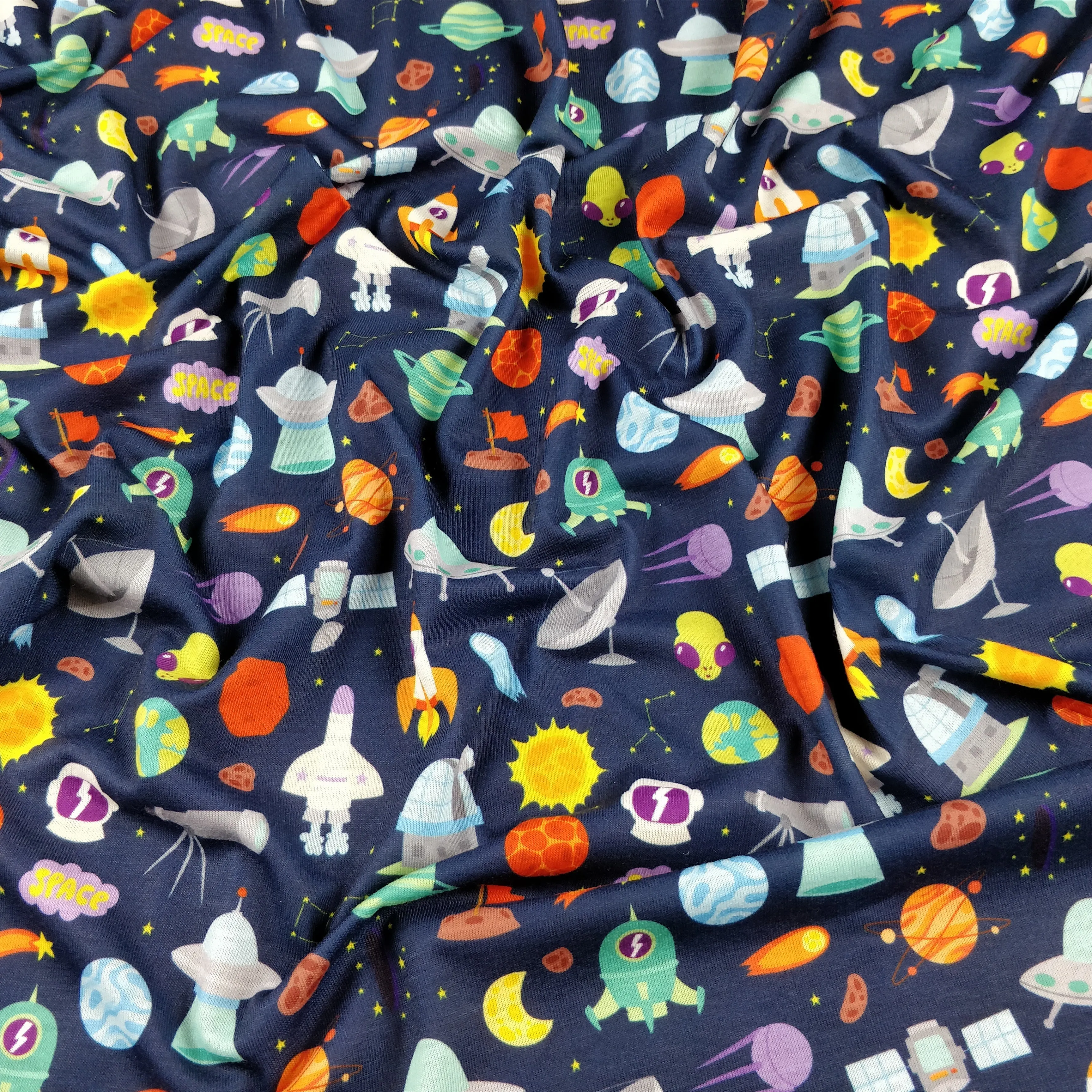 FS176 Space Theme Rockets Planets