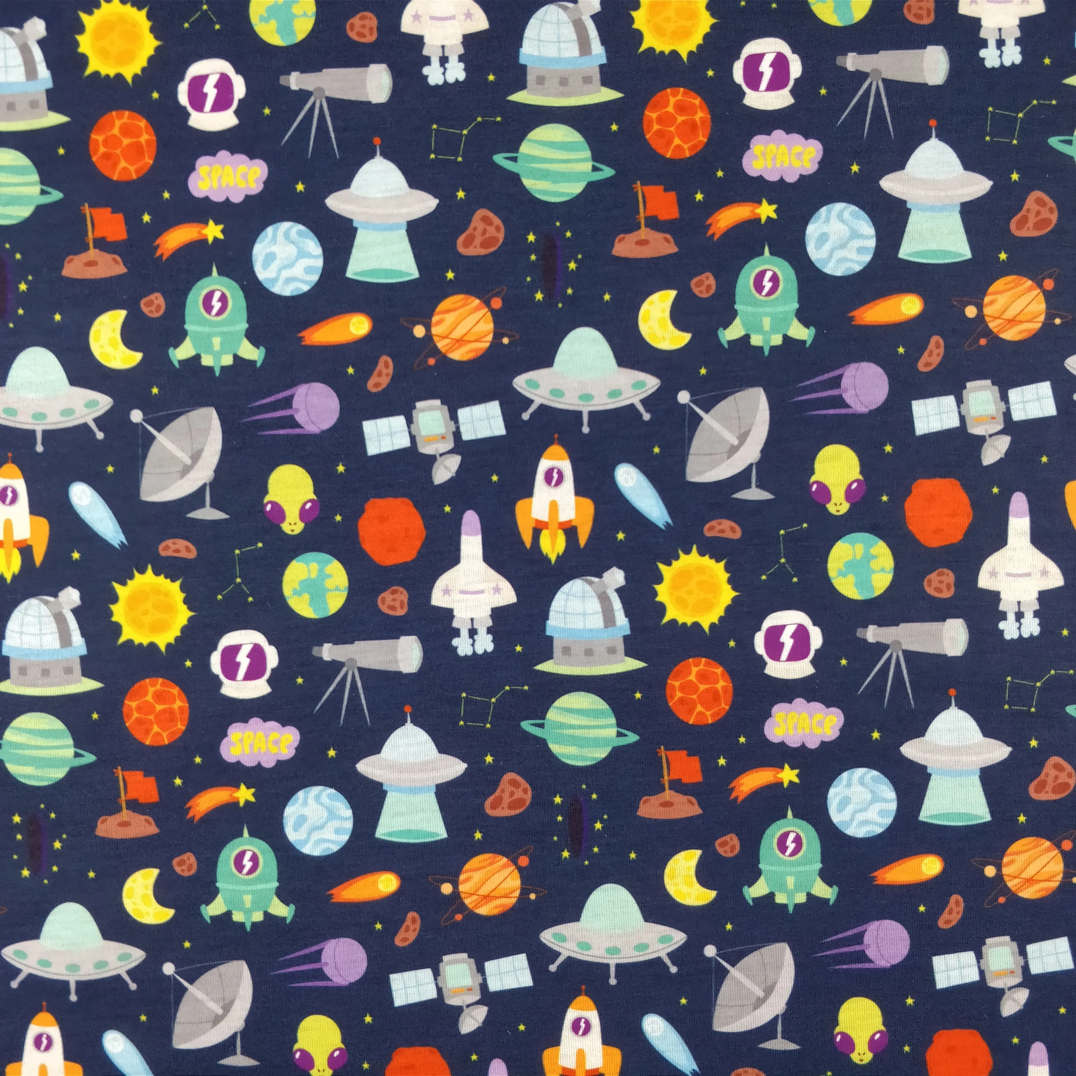 FS176 Space Theme Rockets Planets