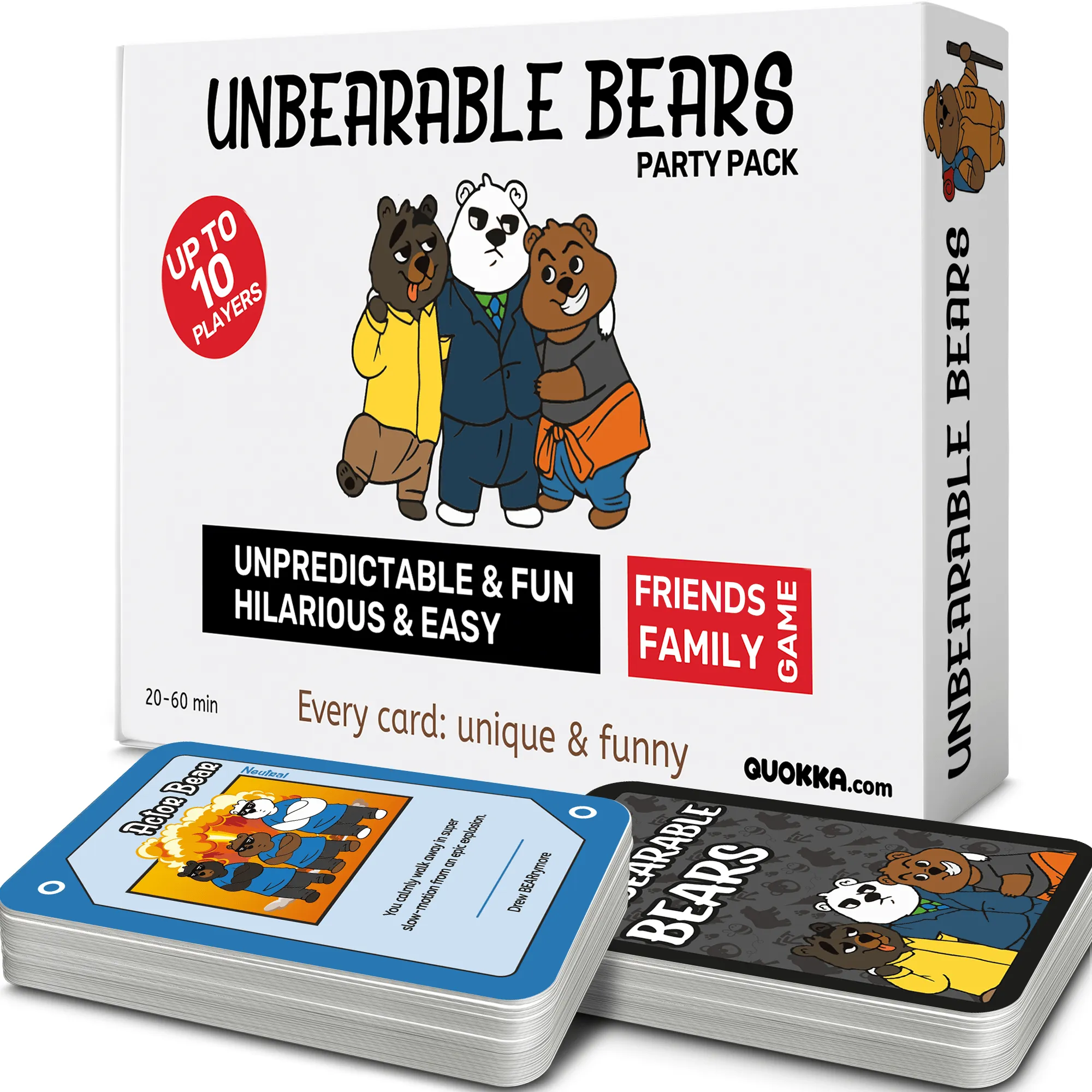 Fun Family Game Unbearable Bears for Adults