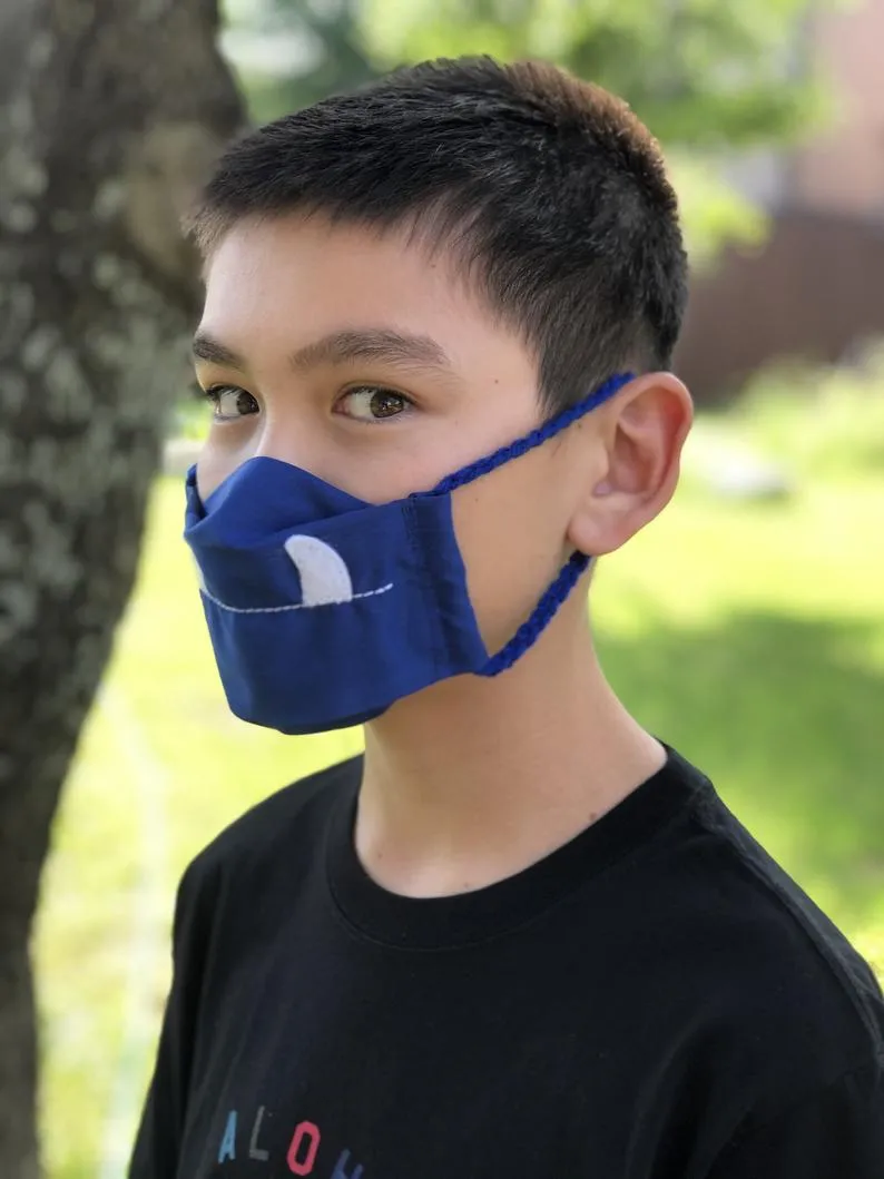 Fun Monster [Kids Size] Face Mask - Washable and Reusable